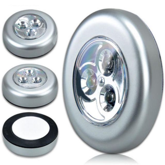 Đèn led cảm ứng không dây dán tường, gắn tủ dùng pin aaa
