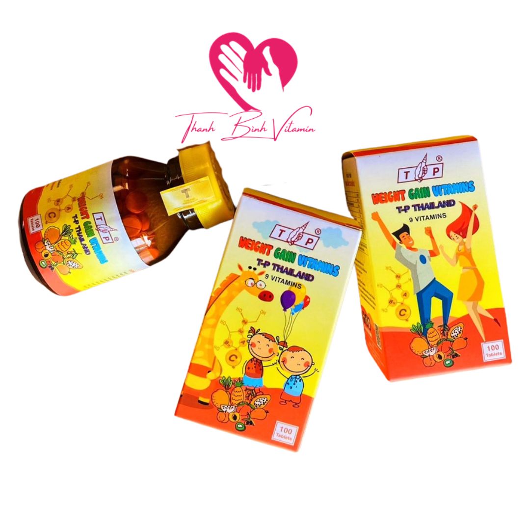 Viên uống vitamin tp thái lan tăng cân hiệu quả 100 viên