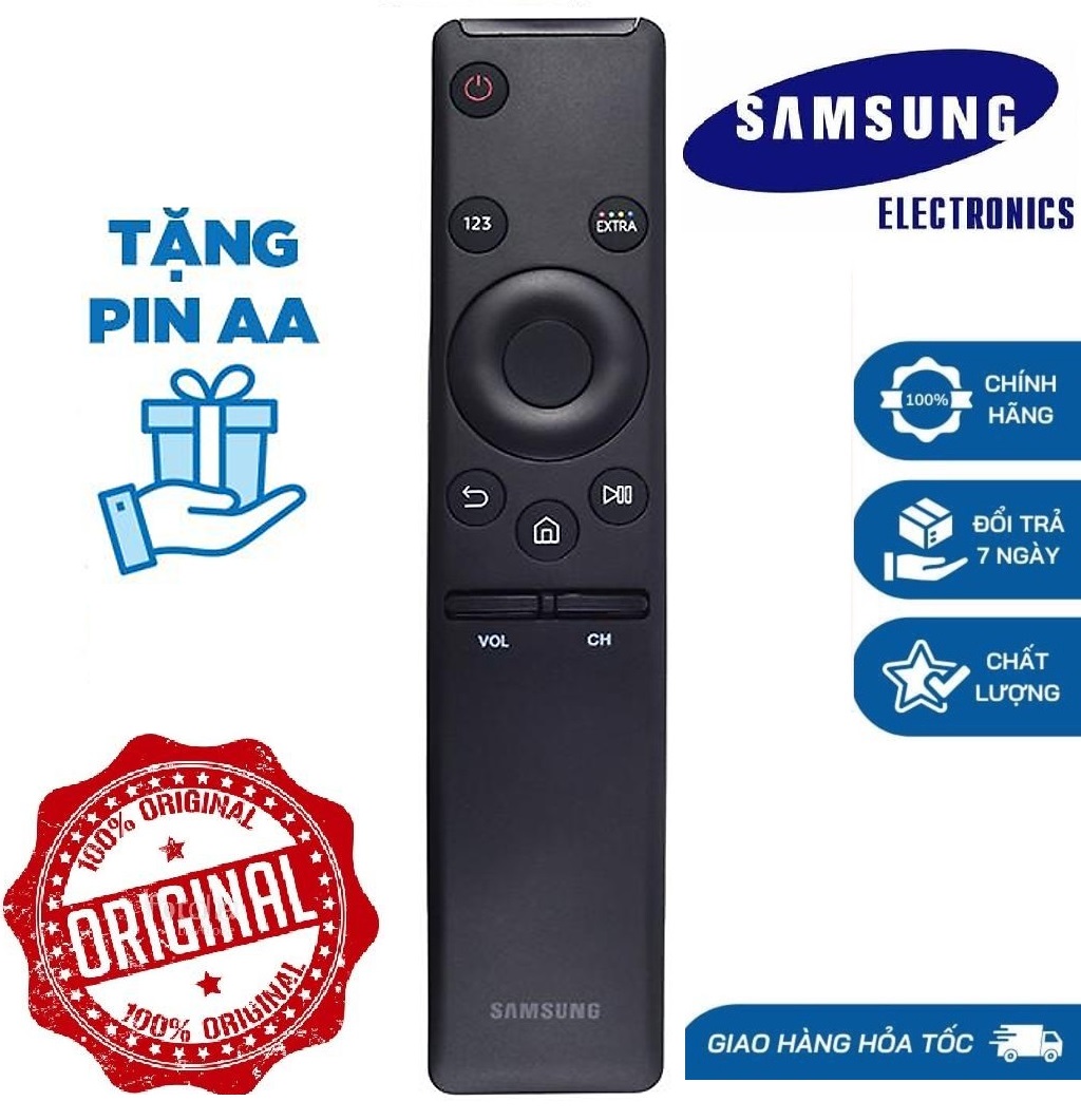 Remote tivi samsung, điều khiển tivi samsung 4k smart internet
