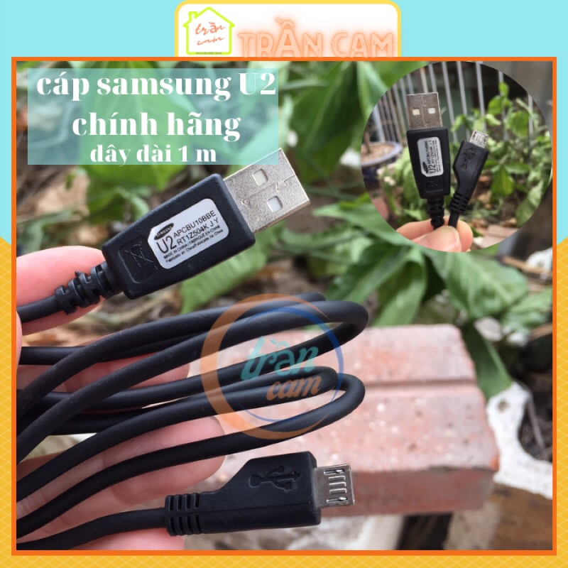 Cáp Sạc Usb Micro Samsung Cho Điện Thoại Android