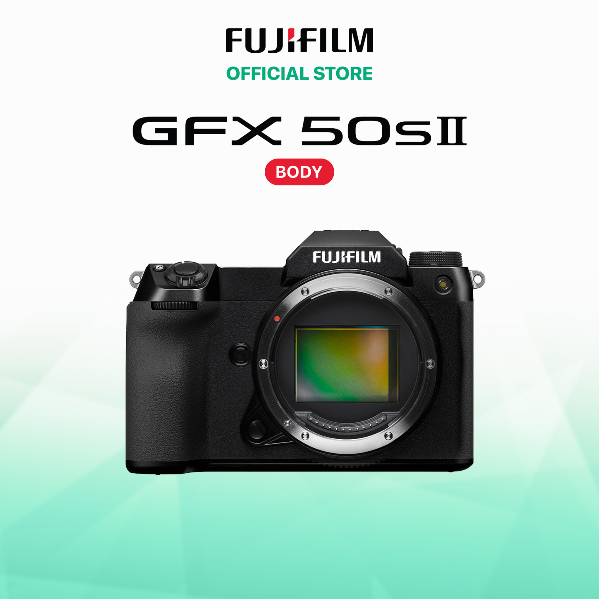 [Trả góp 0%]Máy ảnh kỹ thuật số Fujifilm GFX50S II