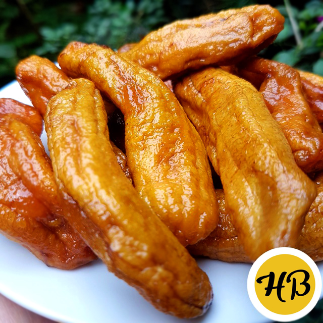 500g chuối sấy dẻo nguyên trái không vỏ_Monhi_Food