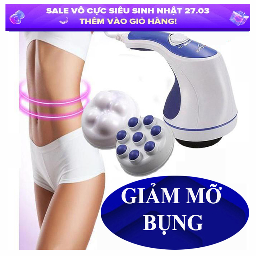 [HCM]Máy massage bụng Masage đánh tan mỡ bụng Máy massage cầm tay đanh tan mỡ bụng mỡ thừa hiệu quả loại tốt