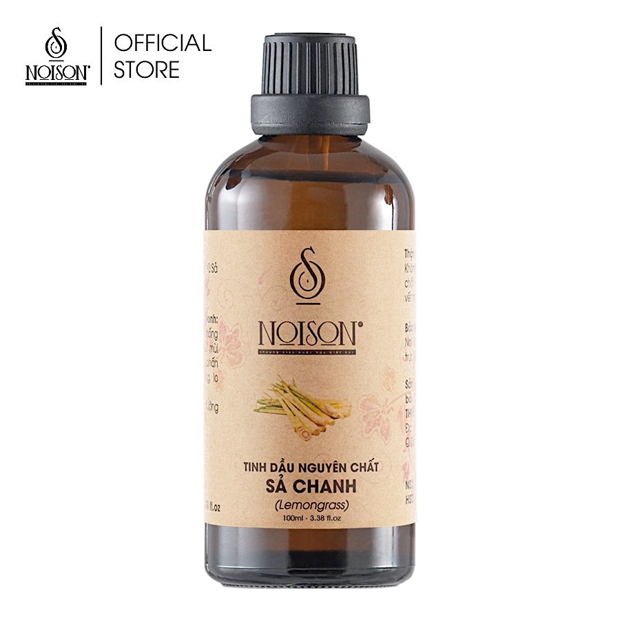[HCM][CHAI LỚN] Tinh dầu Sả chanh Noison 100ML | Lemongrass Essential Oil | Nhập khẩu Ấn Độ |