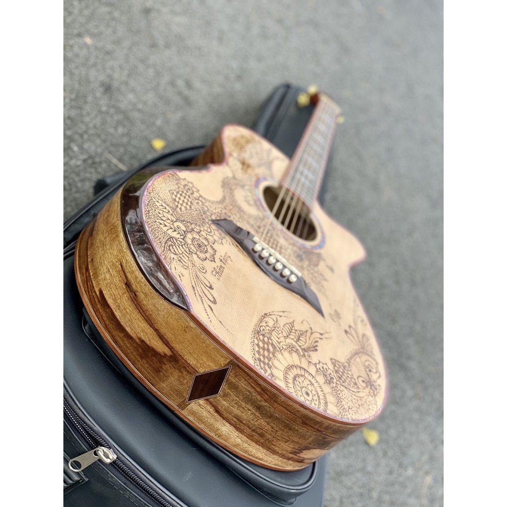Miễn Phí Ship Đàn guitar acoustic ST-C200 - HÀNG CUSTOM