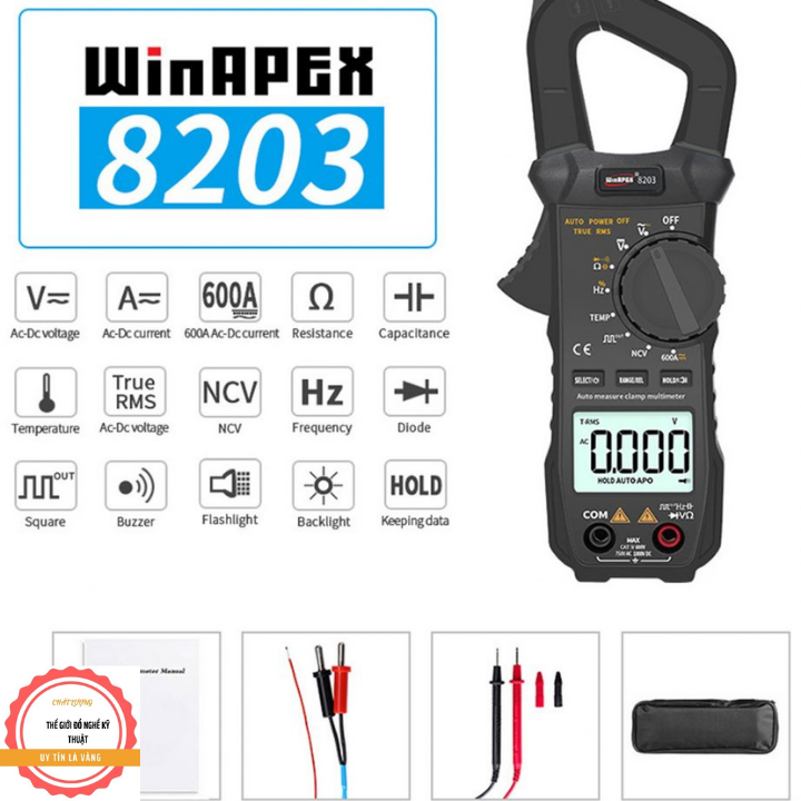 Đồng hồ kẹp dòng winapex 8203 mẫu kẹp dòng cao cấp trên thị trường hiện nay phiên bản mới nhất.