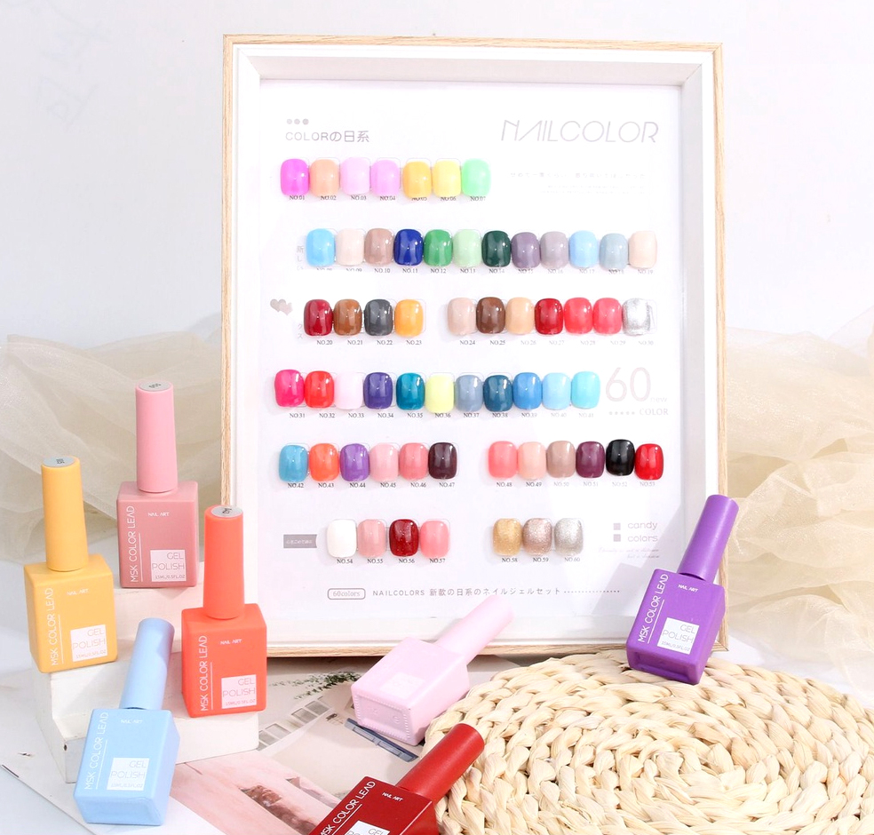 Sơn Móng Tay - Sơn gel hơ đèn rykaergel, msk chai 15ml trang trí móng làm đẹp nail shop hnnail