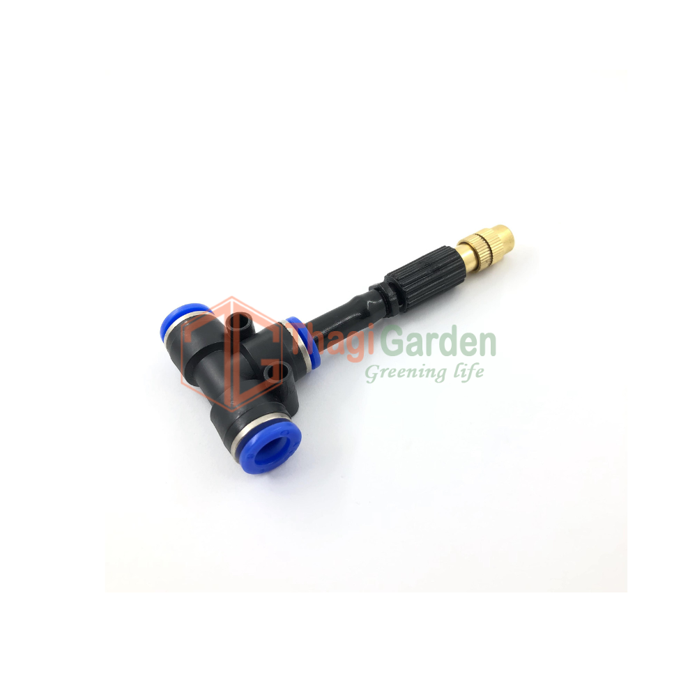 10 Bộ Béc tưới cây phun sương đơn Đồng ( Ron SILICON) gắn ống phun sương 8mm