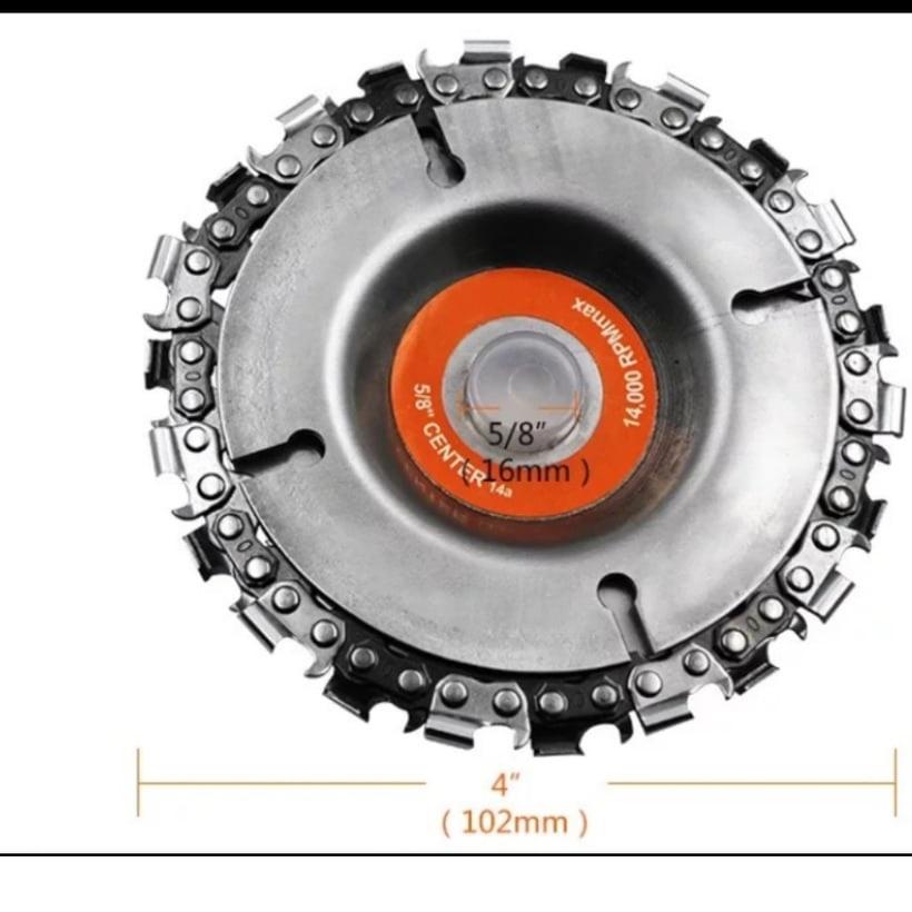 Lưỡi cắt Gỗ Cưa Xích 100mm.lắp máy mài cầm tay
