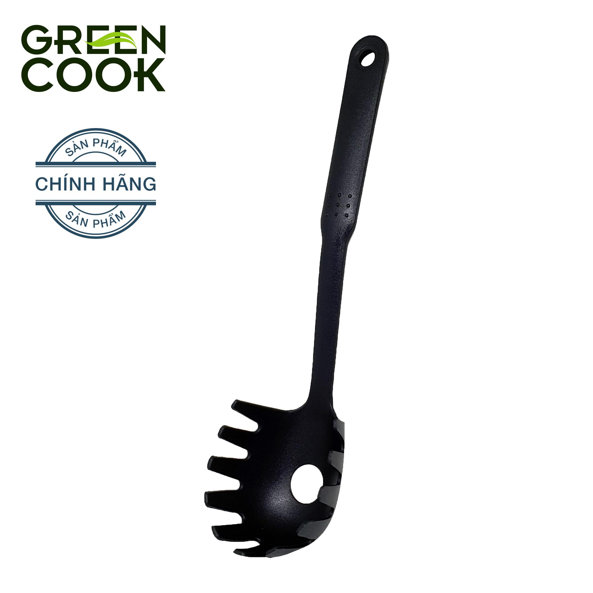 [HCM]Vá vớt mì nhựa Green Cook chất liệu PA66 an toàn sức khỏe .