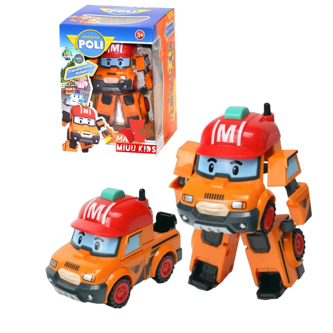 Đồ Chơi Mô Hình Xe Cứu Hộ Mark - Robocar Poli Bằng Nhựa Cao Cấp Cho Bé