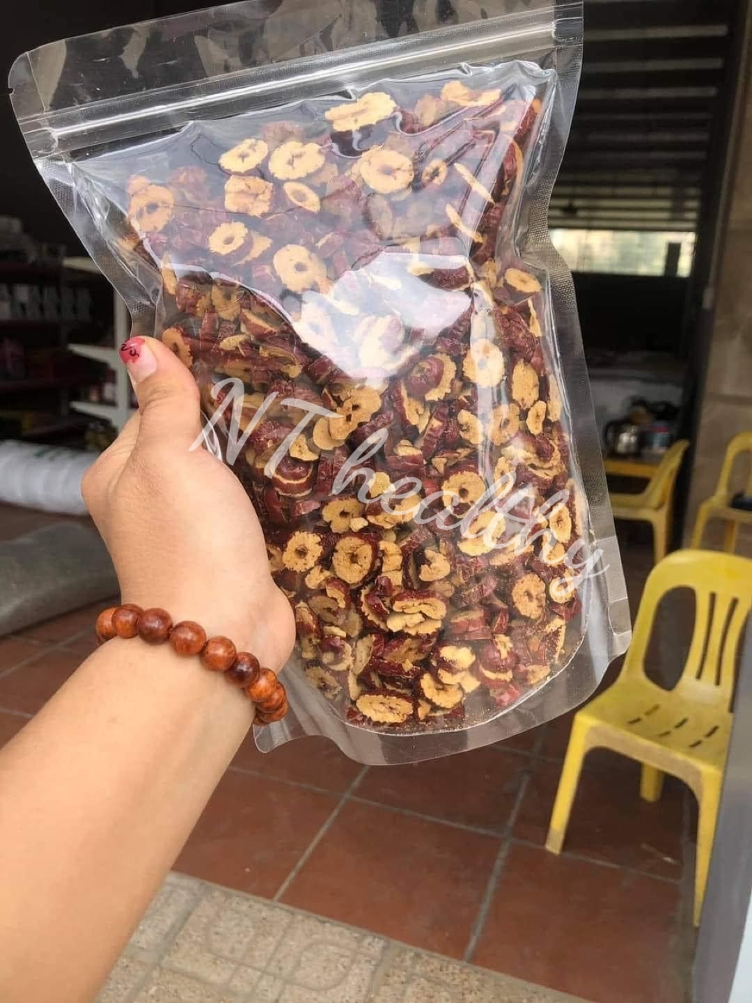 1kg táo đỏ cắt lát tân cương khô-thực phẩm sạch -nt healthy store