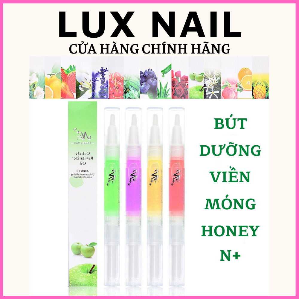 Bút dưỡng móng , dưỡng viền móng Honey Nail N+ 5ml, bút dưỡng viền OPI dưỡng viền nail