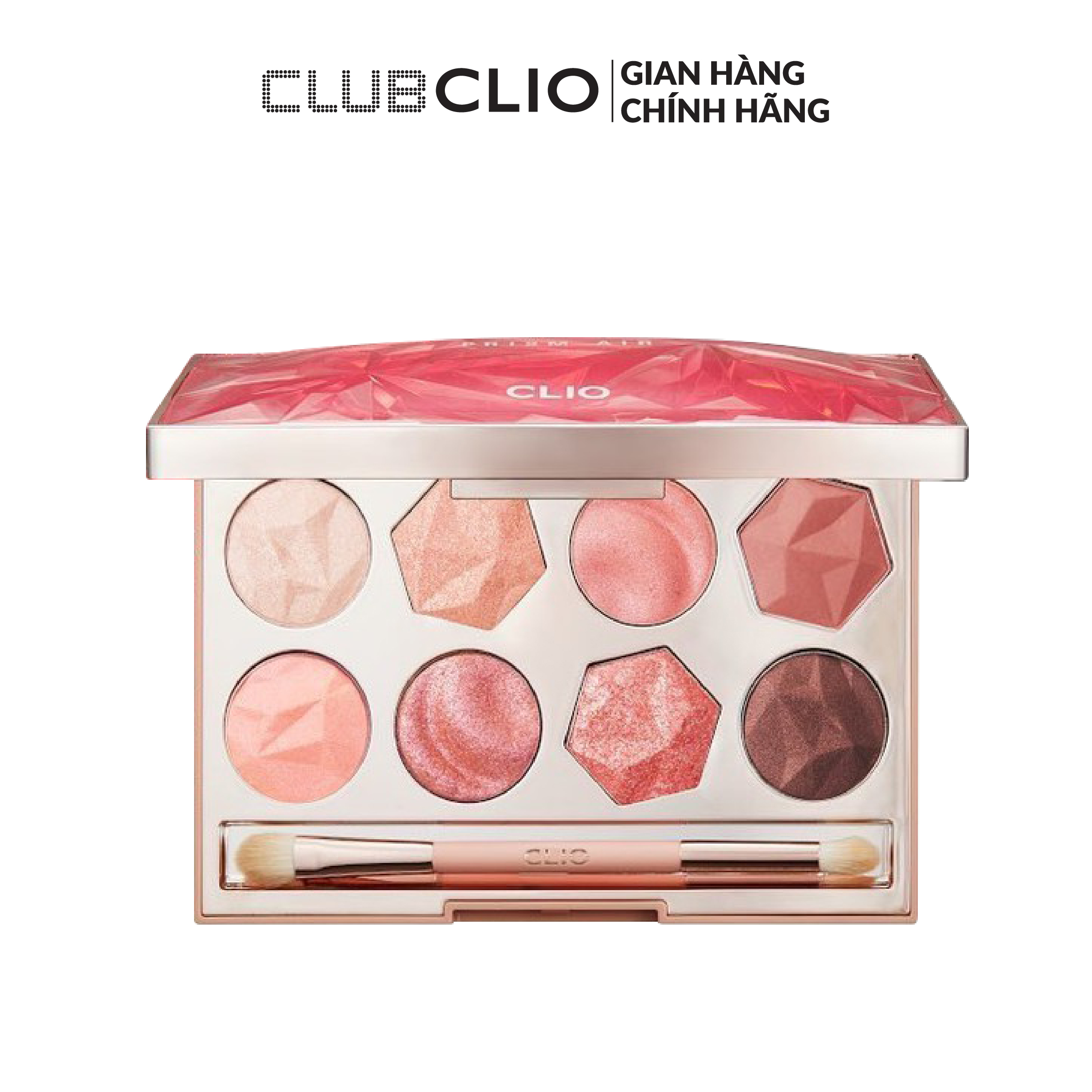 Bảng Phấn Mắt Hiệu Ứng Ánh Nhũ CLIO PRISM AIR EYE PALETTE 8.8g