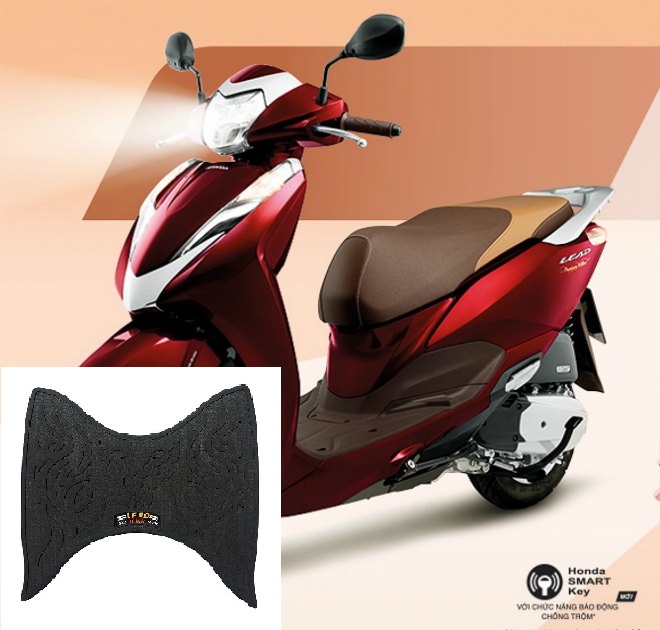 Thảm cao su để chân lead 2018 - 2020, thảm lót sàn để chân cao su lead 2018 - 2020. Thảm để chân Lead 2017-2020