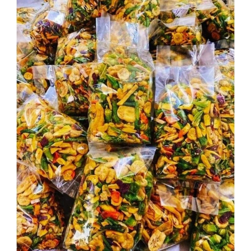 500 Gr Thập Cẩm Sấy Vụn 10% - rau củ quả sấy - Đặc Sản Đà lạt Hàng xuất khẩu loại 1