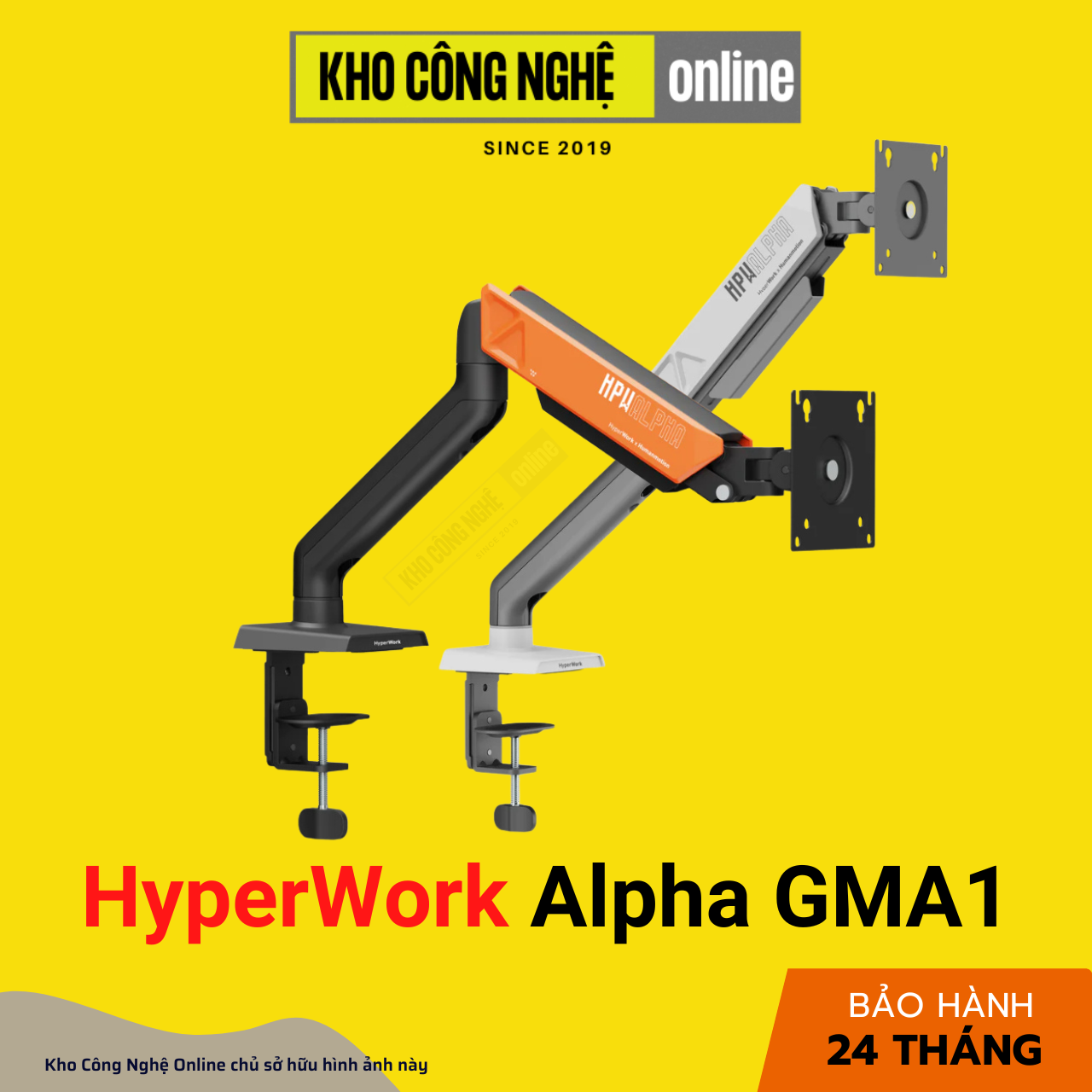 Giá đỡ màn hình hyperwork alpha hpw gma1