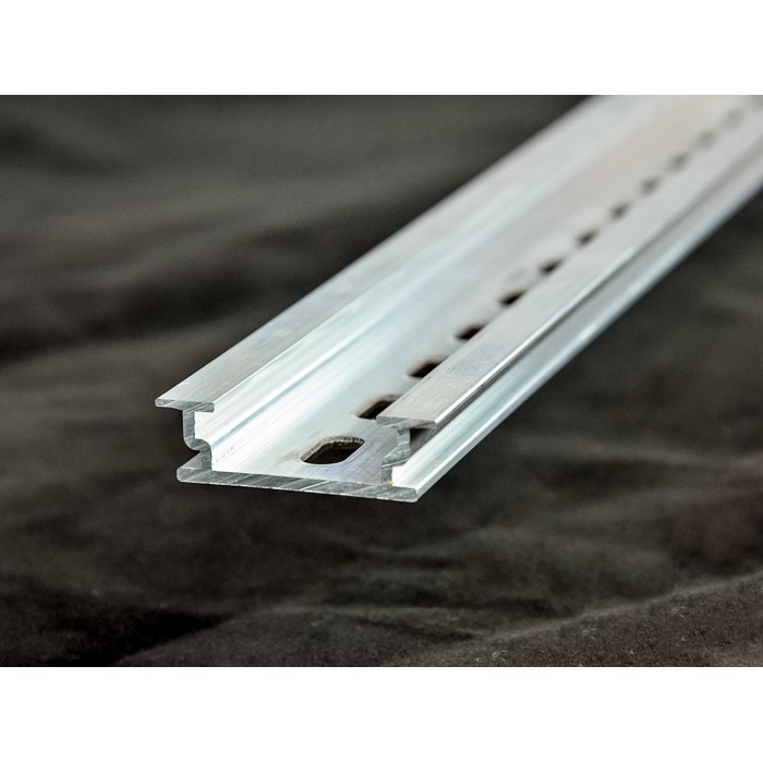 Thanh ray nhôm cài át - Thanh DIN nhôm cài aptomat