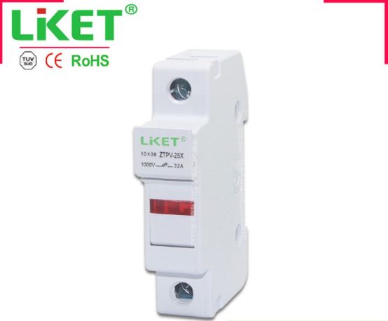 Hộp Cầu Chì Liket Solar 1000V Dc Cho Điện Năng Lượng Mặt Trời, Cầu Chì Chống Cháy, Hộp Cầu Chì, Điện Mặt Trời, Lắp Đặt Điện Mặt Trời, Phụ Kiện Điện Mặt Trời, ZTPV 32A