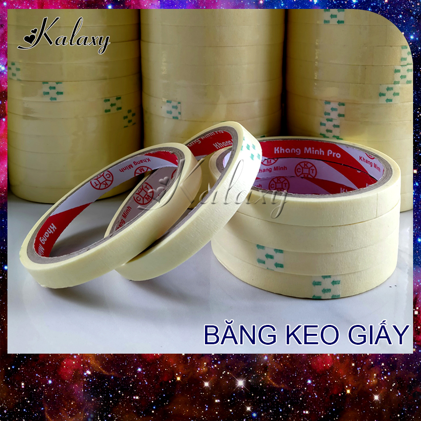 [GIARE] Băng keo giấy dán giấy vẽ, chặn màu vẽ