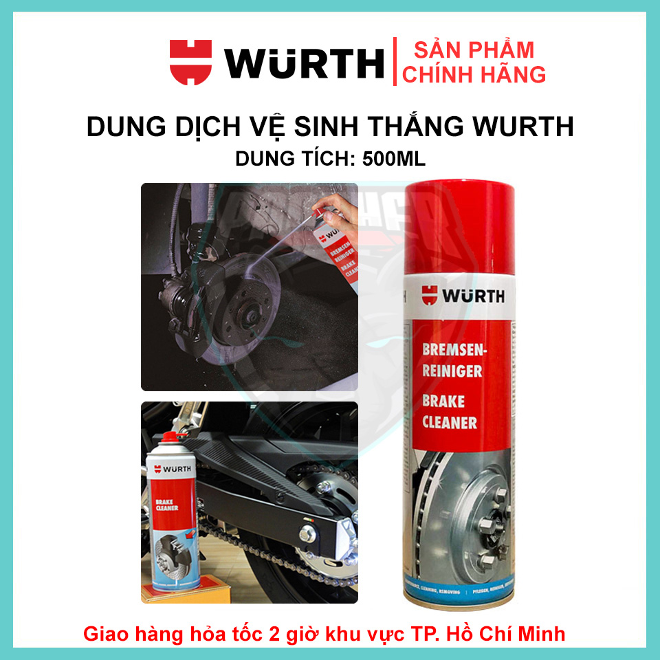 Dung dịch vệ sinh thắng wurth - đức - dung tích 500ml