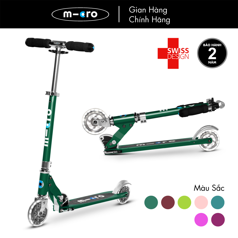 Xe trượt scooter Micro Sprite LED