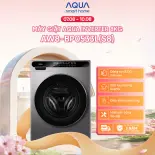 [SẮP RA MẮT 2026] Máy giặt cửa trước AQUA Inverter 8kg AW8-BP0533L(S8) - Bảo hành 2 năm - Freeship toàn quốc