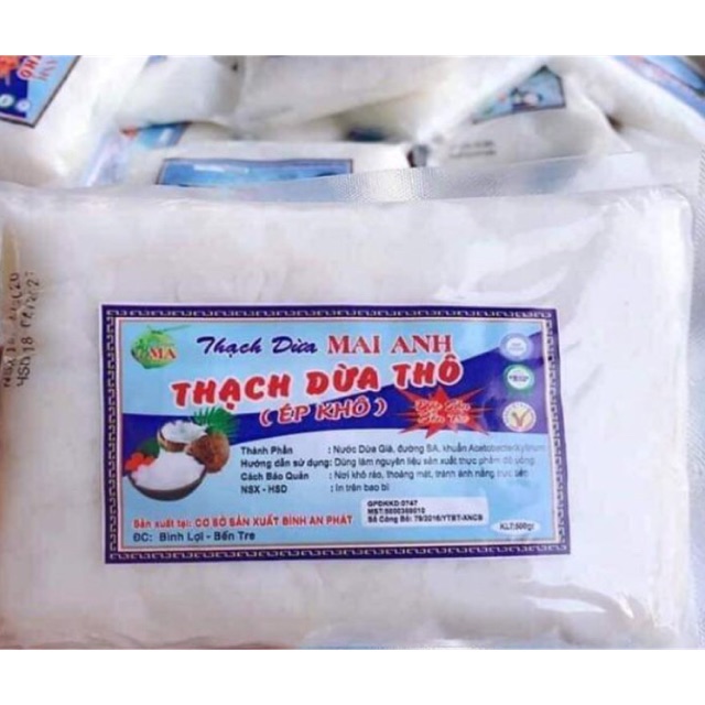 Thạch dừa thô mai anh