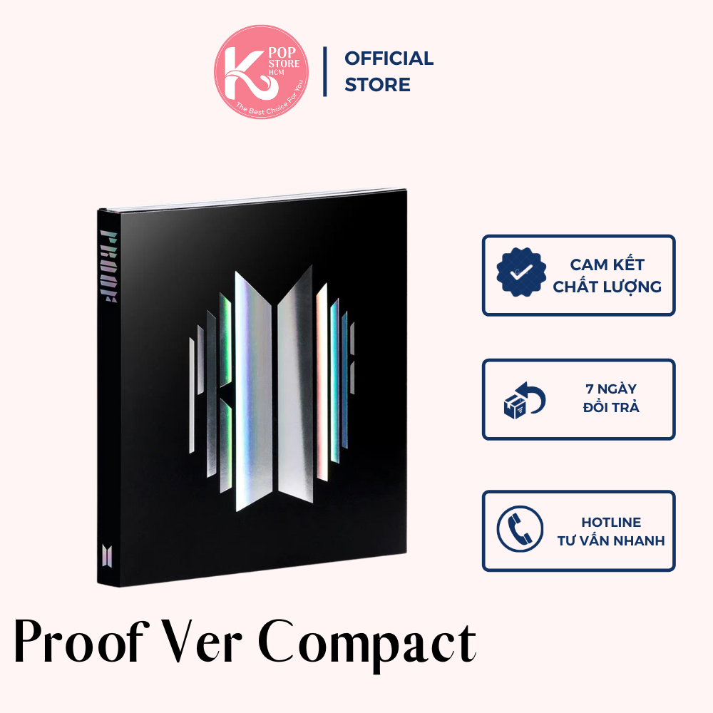 Album Proof ComPact BTS chính hãng nguyên seal