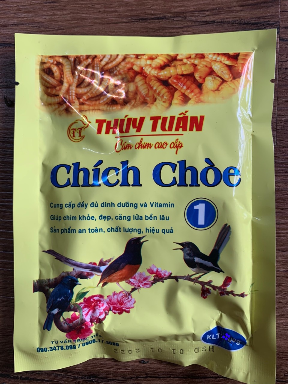 Thức ăn cho chim chích choè số 1 thuý tuấn 200g