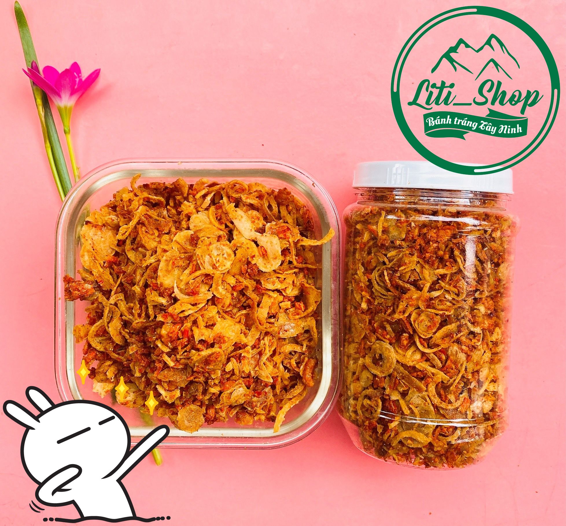 Muối tôm - Hành phi Tây Ninh