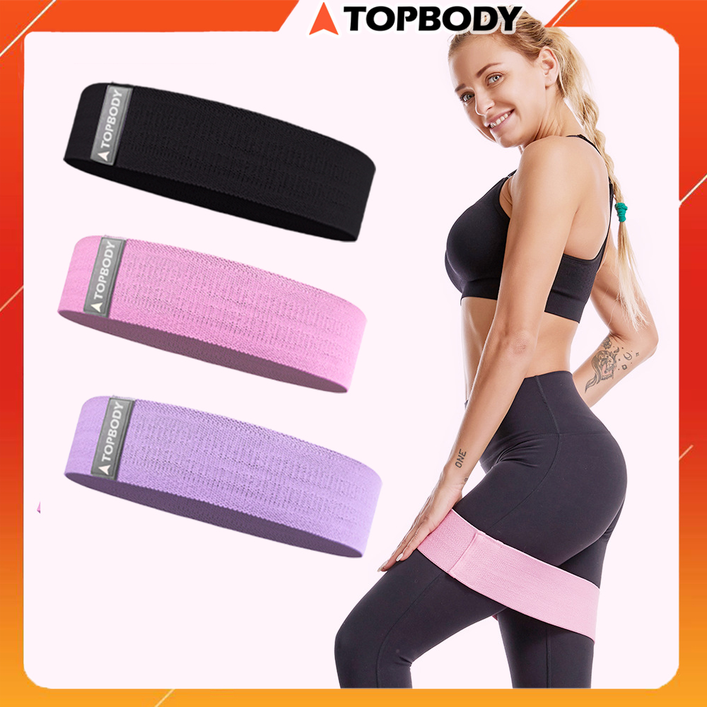 Dây Đàn Hồi Kháng Lực Tập Mông Miniband , Dây MiniBand Siêu Bền TOPBODY - T2 - BAKLU01
