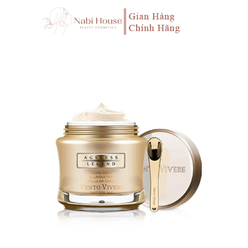 Kem Vento Dưỡng Trắng Da Ngọc Trai Cao Vento Vivere Pearl