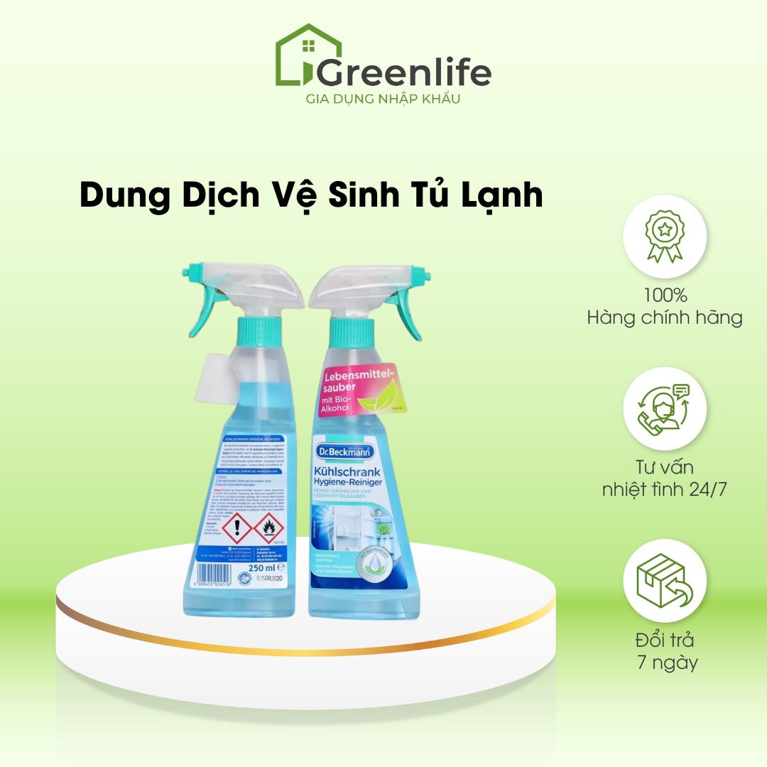 Chai xịt vệ sinh tủ lạnh Dr.Beckmann khử mùi hiệu quả - Gia dụng nhập khẩu Greenlife