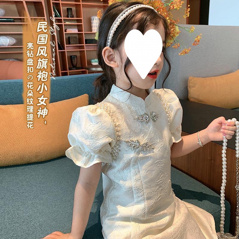 Trang Phục Chúc Mừng Năm Mới Sườn Xám Cho Bé Gái Váy Sườn Xám Cách Tân Nổi Tiếng Trên Mạng