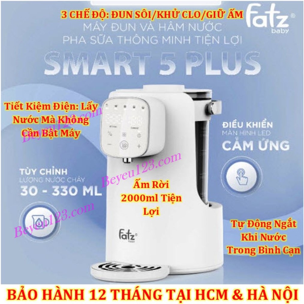 Máy đun và hâm nước pha sữa thông minh Fatzbaby Fatz FB3823HB MGG