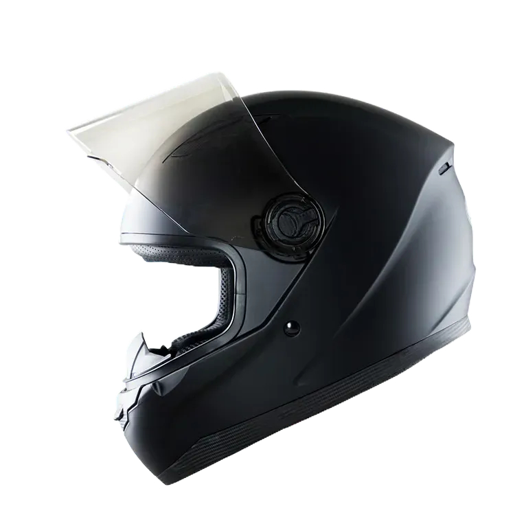 Mũ bảo hiểm fullface cao cấp - Asia MT136 đen nhám - Vòng đầu 57-59cm - Bảo hành 12 tháng