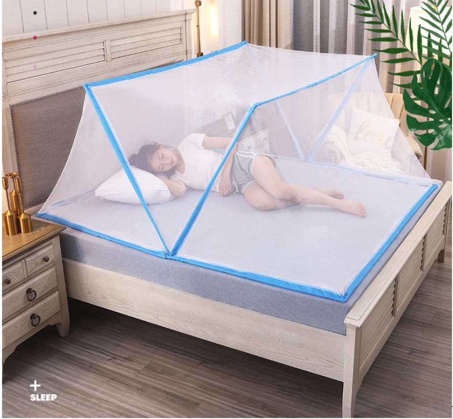 Mùng chụp Thông Minh, Màn Chụp Gấp Gọn Size 100*190*80cm (dài *rộng*cao)
