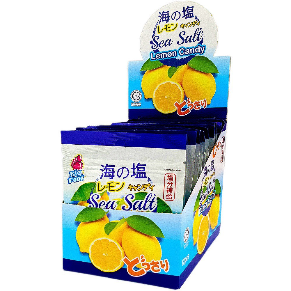 BigFoot Lemon Salt Candy 12bags box
