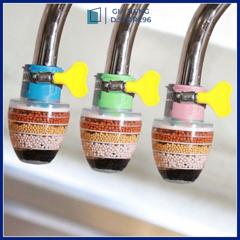 Đầu Lọc Nước Trực Tiếp Tại Vòi 6 Tầng Lọc Siêu Sạch