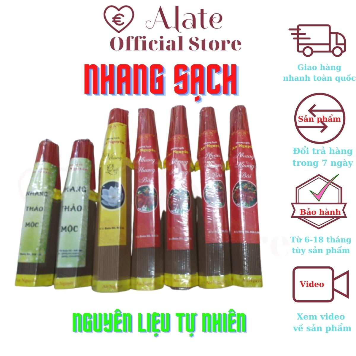 Nhang thảo mộc, nhang sạch, sản phẩm thiên nhiên, thân thiện với môi trường, an toàn cho sức khỏe người tiêu dùng
