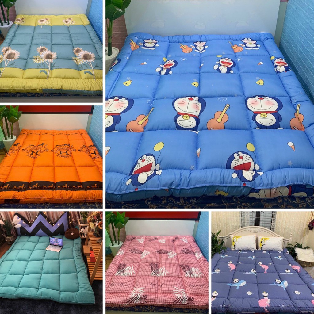 [RẺ NHẤT SÀN]TOPER tấm làm mềm đệm đa năng dày 7-9 cm đủ size 1m2, 1m4, 1m6, 1m8.  TOPER Dày Dặn, Hàng Bông. Nệm giường Topper đa năng tiện dụng - hàng uy tín