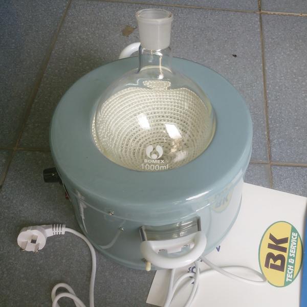 Bếp đun bình cầu 1000ml (Màu Xanh)