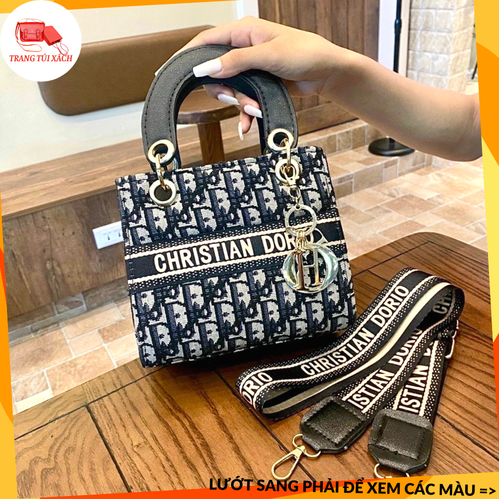 Túi đeo chéo nữ túi xách tay hộp vuông thổ cẩm size 18cm sang trọng ttx121
