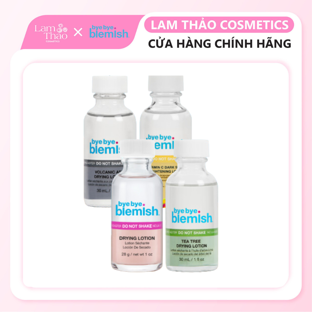 Lotion Chấm Mụn Bye Bye Blemish Drying Lotion
