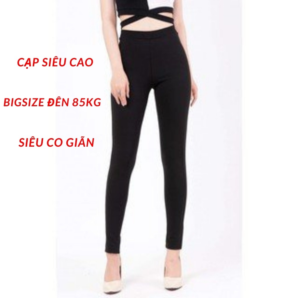 Quần Legging Nữ Cạp Cao F21 Xuất Hàn Bigsize 40kg - 80kg