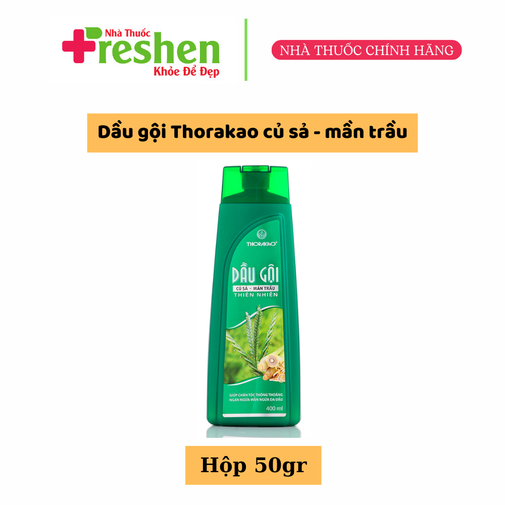 Dầu gội củ sả mần trầu Thorakao 400ml