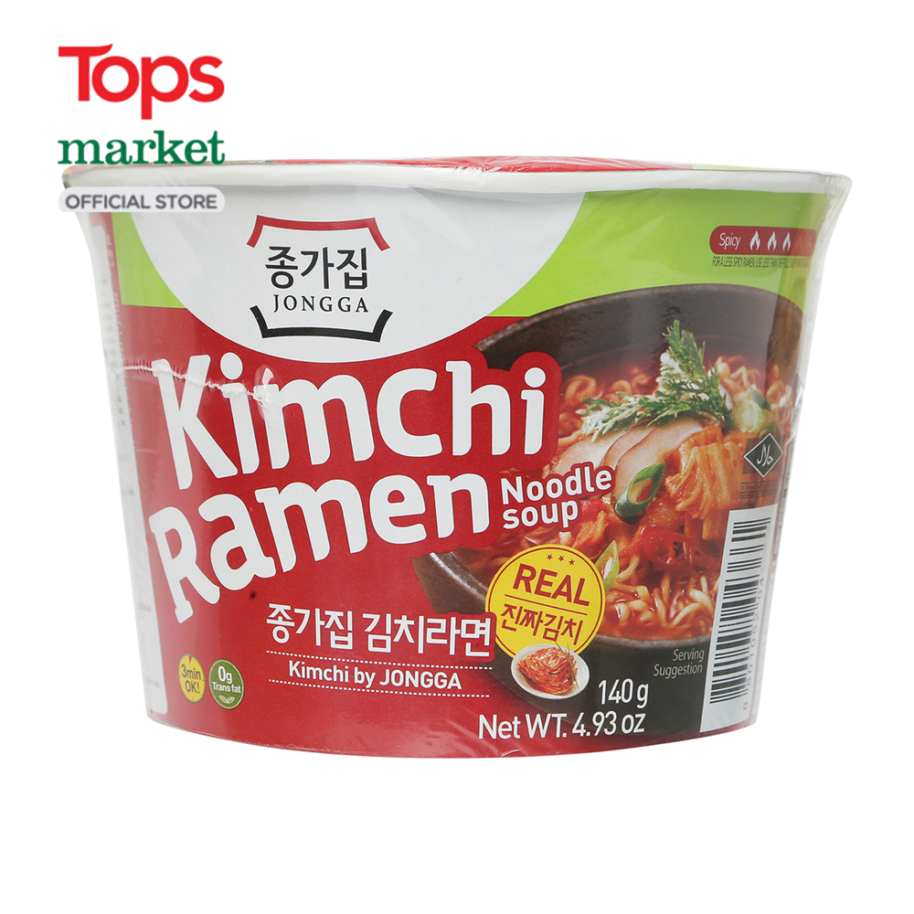 Mì jongga kim chi ramen 140g - siêu thị tops market