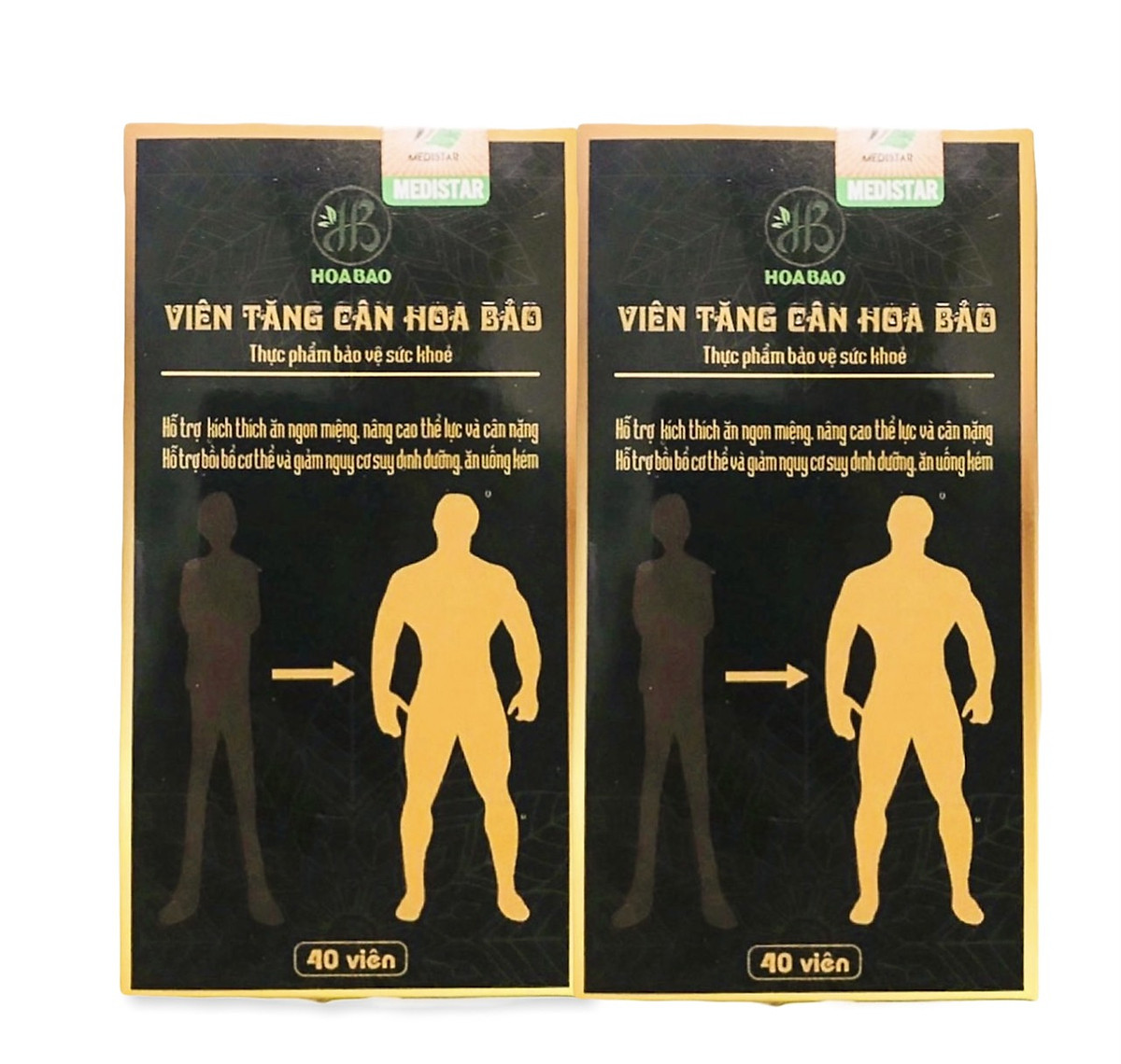 Viên tăng cân Hoa Bảo - Cam Kết Tăng 3 - 5 kg sau khi dùng đủ 01 Liệu Trình (2 hộp) - Đầy đủ cẩm nang, chứng nhận