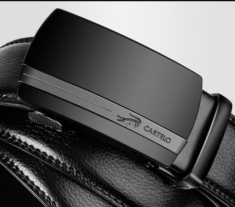 (HÀNG CHẤT GIÁ SỐC)-Thắt lưng da nam cao cấp GK-T37 rộng 35mm khóa tự động, dây lưng nam CARTELO - (GINKA)